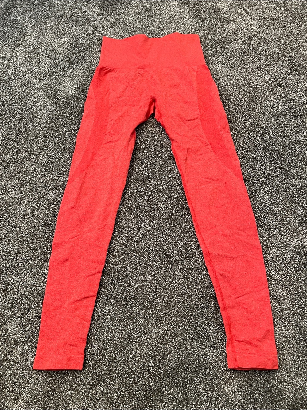 Women’s High-Waist Red Workout Leggings